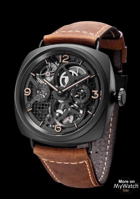 Panerai Radiomir Tourbillon GMT ceramica 